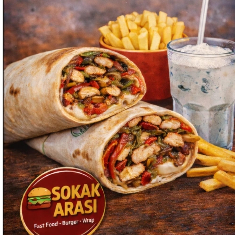 Chicken Wrap Menüsü